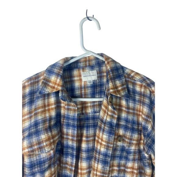 American Eagle women’s Flannel size Small - Picture 2 of 9